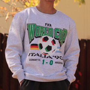 World Cup Finals Italy 90 Vintage Crewneck Shirt Hoodie