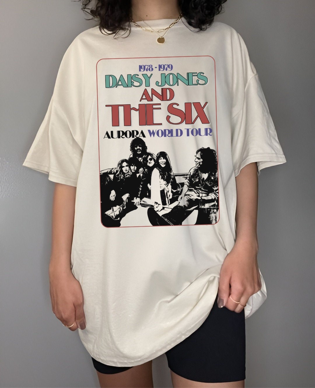 World Tour Tee Daisy Jones And The Six Aurora Shirt World Tour Tee Daisy Jones And The Six Aurora Shirt