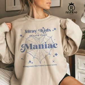 World Tour Vintage Stray Kids Maniac Sweatshirt