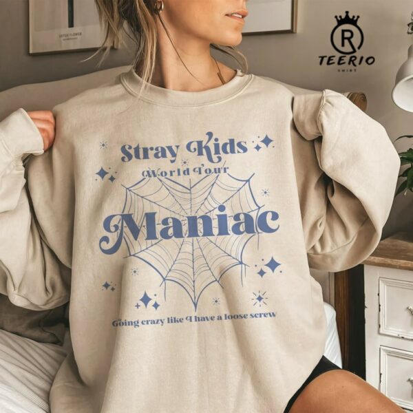 World Tour Vintage Stray Kids Maniac Sweatshirt
