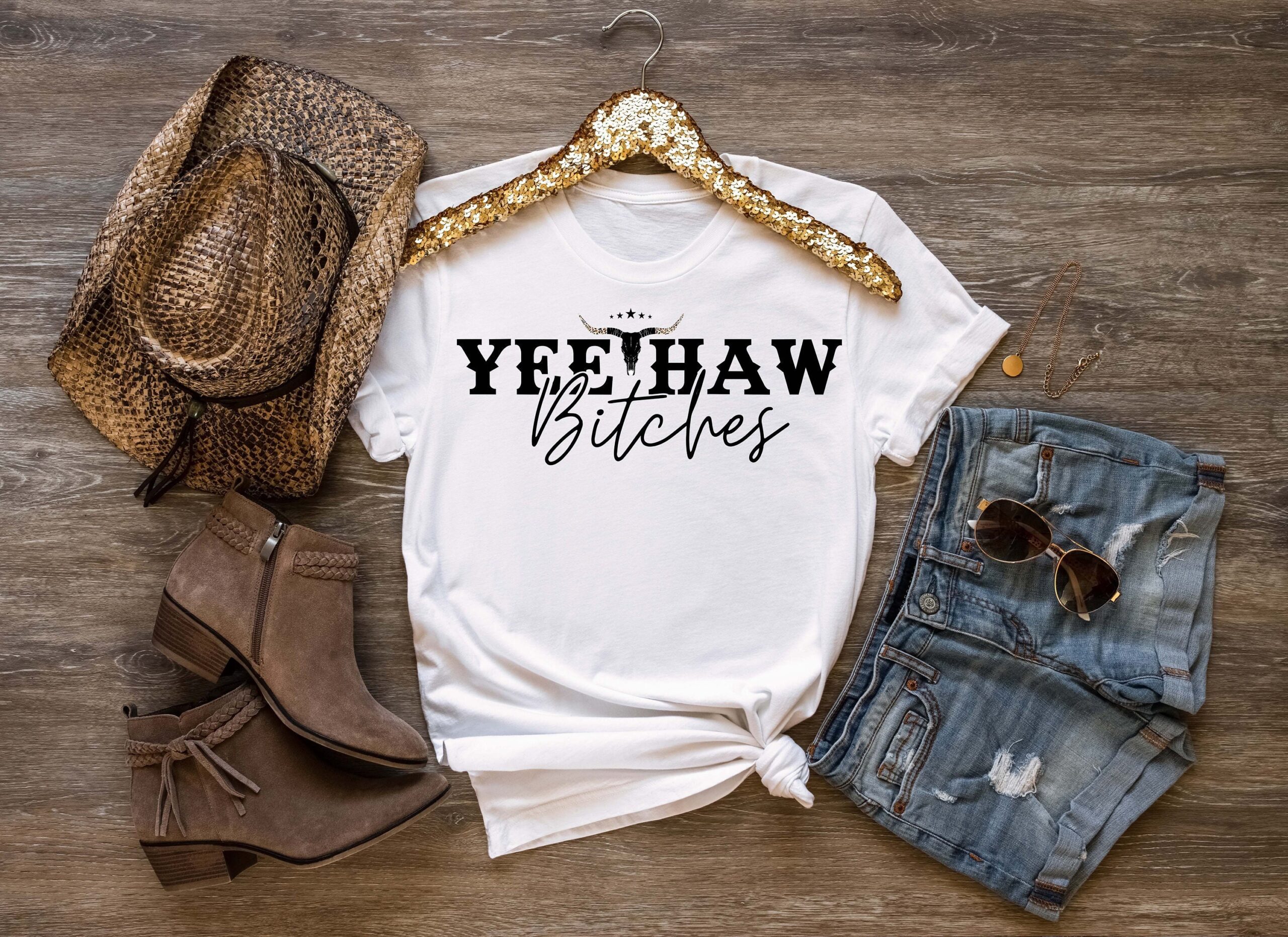 Yee Haw Bitches My Last Rodeo Cowgirl Shirt Yee Haw Bitches My Last Rodeo Cowgirl Shirt