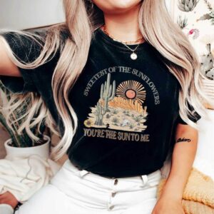 Zach Bryan Vintage Sweetest Of The Sun Flowers Hoodie
