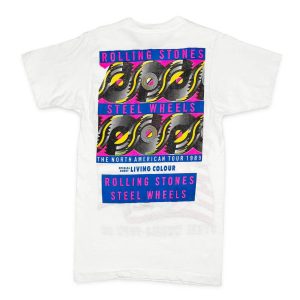 1989 Tour T-shirt 1989 Rolling Stones Steel Wheels Tour