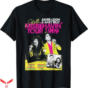 1989 Tour T-shirt Misbehavi Tour 1989 T-shirt