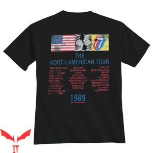 1989 Tour T-shirt Rolling Stones Steel Wheels 1989 Tour