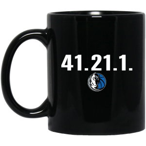 41.21.1 Dallas Mavericks Black Mug