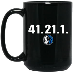 41.21.1 Dallas Mavericks Black Mug