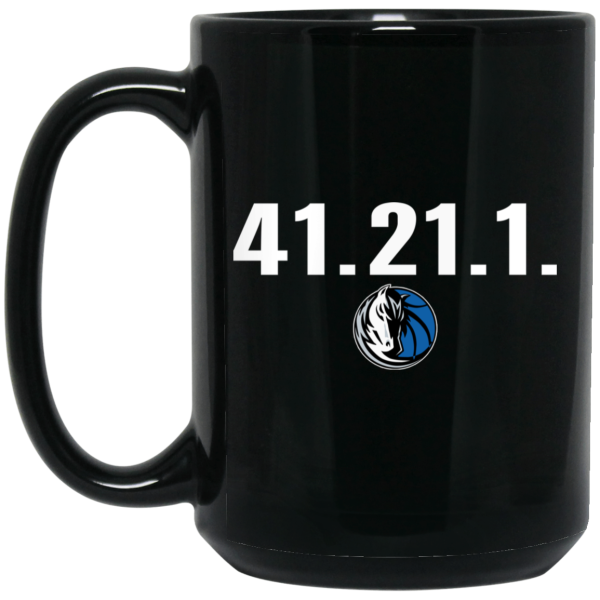 41.21.1 Dallas Mavericks Black Mug