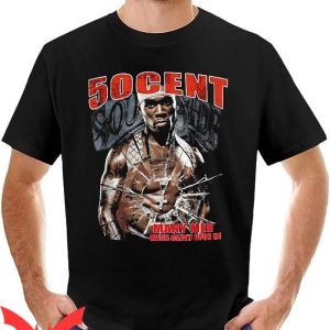 50 Cent T-shirt 50 Cent Many Men Wish Death Upon Me T-shirt