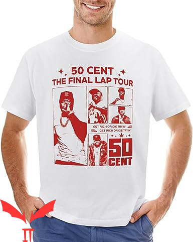 50 Cent T-shirt 50 Cent The Final Lap Tour T-shirt 50 Cent T-shirt 50 Cent The Final Lap Tour T-shirt