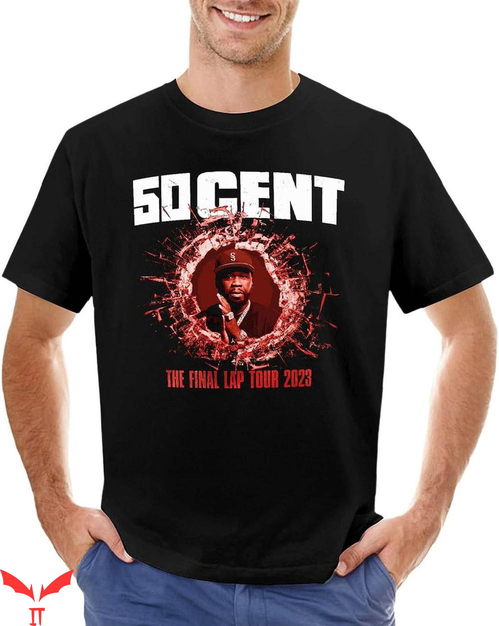 50 Cent T-shirt The Final Lap Tour 2023 T-shirt 50 Cent T-shirt The Final Lap Tour 2023 T-shirt