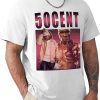 50 Cent T-shirt Vintage 50 Cent Rapper Has Gun T-shirt