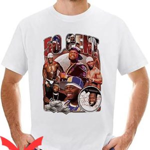 50 Cent T-shirt Vintage 50 Cent Rapper T-shirt