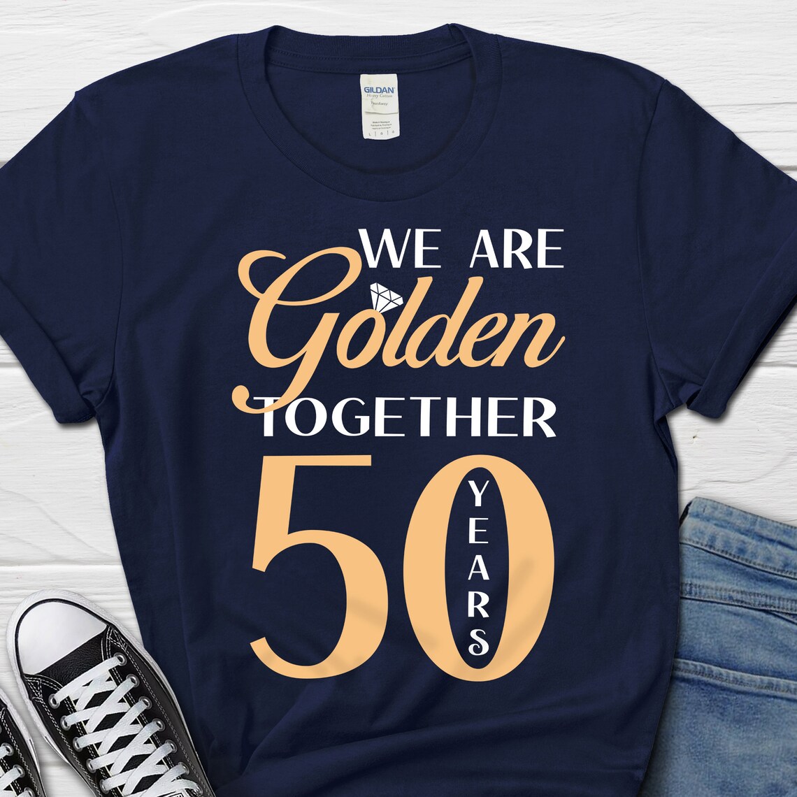 50th Wedding Anniversary Shirt, We Are Golden Together 50 Years of Marriage Gift - Apparel, Mug, Home Decor - Perfect Gift For Everyone 50th Wedding Anniversary Shirt, We Are Golden Together 50 Years of Marriage Gift - Apparel, Mug, Home Decor - Perfect Gift For Everyone