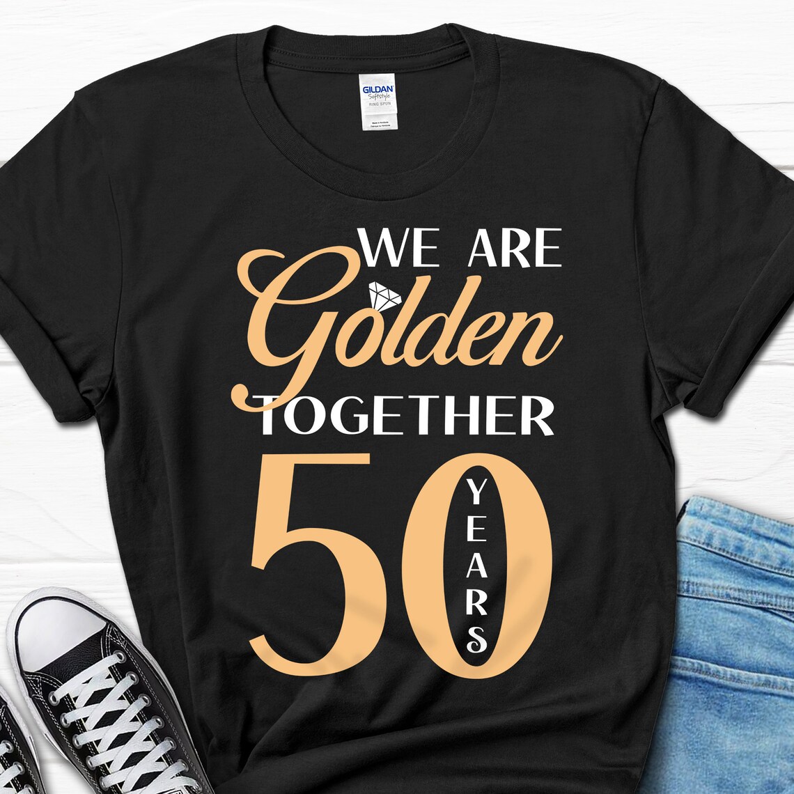 50th Wedding Anniversary Shirt, We Are Golden Together 50 Years of Marriage Gift - Apparel, Mug, Home Decor - Perfect Gift For Everyone 50th Wedding Anniversary Shirt, We Are Golden Together 50 Years of Marriage Gift - Apparel, Mug, Home Decor - Perfect Gift For Everyone