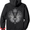 555 555 Hoodie Angel Number Sacred Geometry Healing