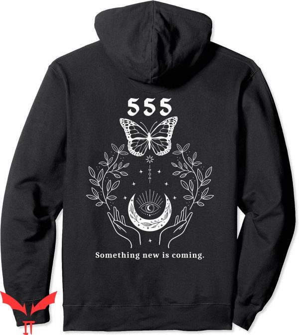 555 555 Hoodie Angel Number Something New Is Coming