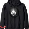 8 Ball Hoodie 8 Ball Billiards Pool Player Hoody Trending
