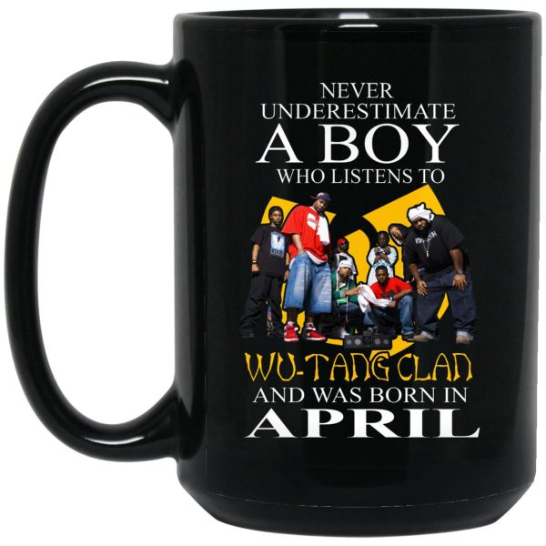 A Boy Who Listens To Wu-Tang Clan And Was Born In April Mug