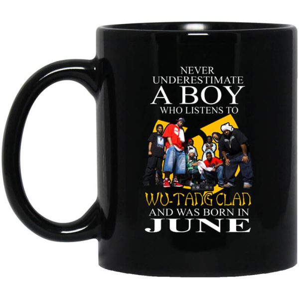 A Boy Who Listens To Wu-Tang Clan And Was Born In June Mug