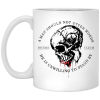 A Man Should Not Utter Words He Is Unwilling To Stand By Dicere Verum Mug