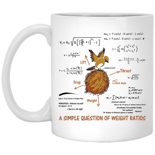 A Simple Question Of Weight Ratios Funny Math Teacher Mug