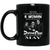 A Woman Who Listens To Depeche Mode And Was Born In May Mug