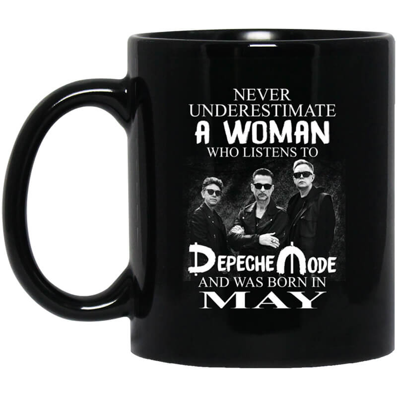 A Woman Who Listens To Depeche Mode And Was Born In May Mug A Woman Who Listens To Depeche Mode And Was Born In May Mug