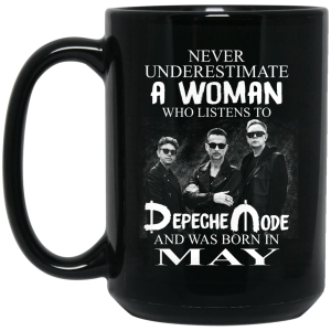 A Woman Who Listens To Depeche Mode And Was Born In May Mug