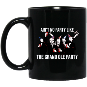 Ain’t No Party Like The Grand Ole Party Black Mug