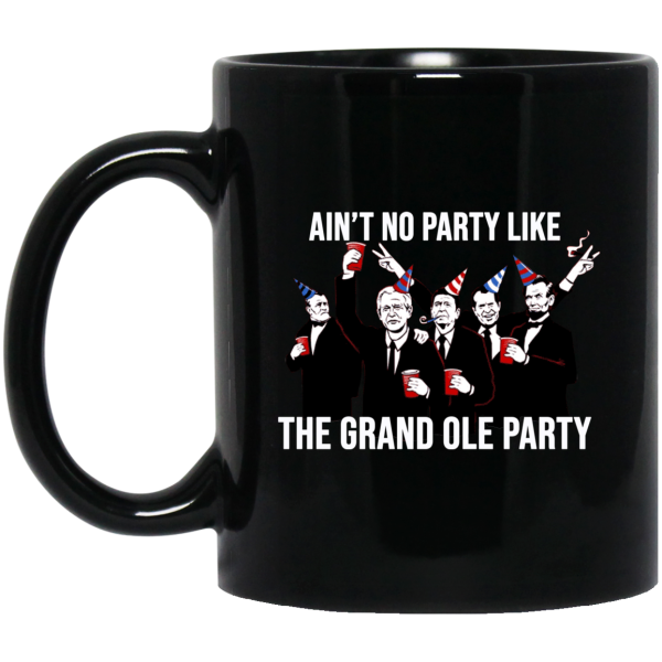 Ain’t No Party Like The Grand Ole Party Black Mug