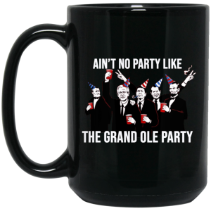 Ain’t No Party Like The Grand Ole Party Black Mug