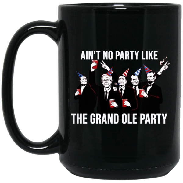 Ain’t No Party Like The Grand Ole Party Black Mug