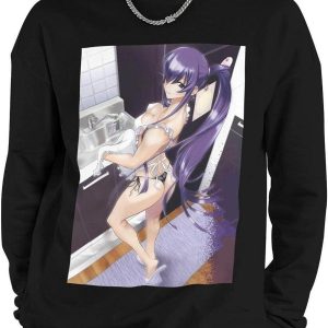 Akeno Himejima Hoodie Akeno Himejima With Maid
