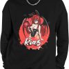 Akeno Himejima Hoodie High School Akeno Himejima