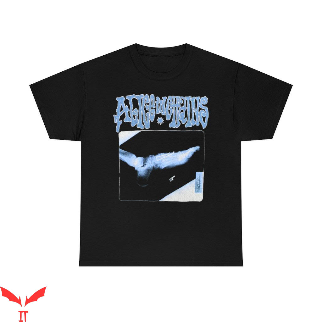 1992 Alice in chains 'X-ray' Tシャツ ヴィンテージ - Tシャツ