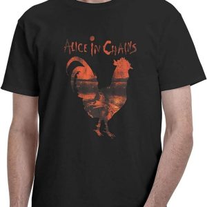 Alice In Chains Vintage T-shirt Alice Rock In Music Chains Band