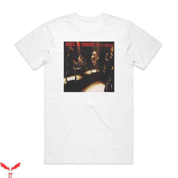 Alice In Chains Vintage T-shirt Fear The Voices Album Cover