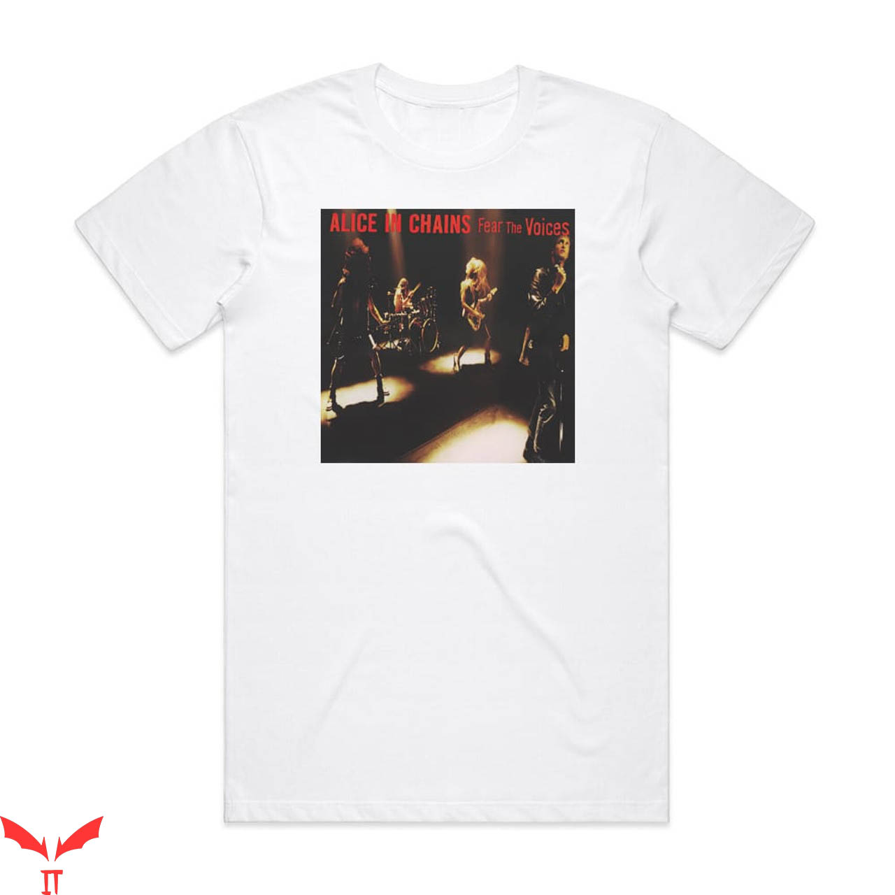 Alice In Chains Vintage T-shirt Fear The Voices Album Cover Alice In Chains Vintage T-shirt Fear The Voices Album Cover