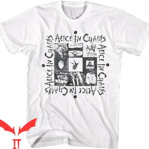 Alice In Chains Vintage T-shirt Multi Album Art Cover T-shirt