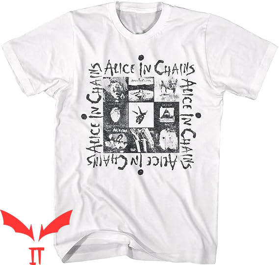 Alice In Chains Vintage T-shirt Multi Album Art Cover T-shirt Alice In Chains Vintage T-shirt Multi Album Art Cover T-shirt