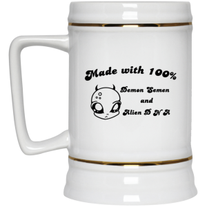 Alien Made With 100 Demon Semen And Alien DNA Mug 4