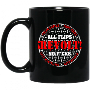 All Flips Revolt No Fucks Caleb Konley Mug 3
