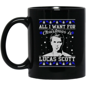 All I Want For Christmas Is Lucas Scott Mug 3