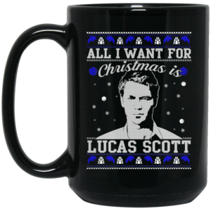 All I Want For Christmas Is Lucas Scott Mug 4