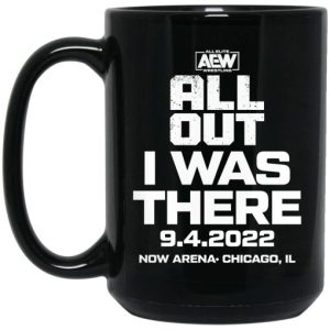 All Out I Was There 942022 Now Arena Chicago IL Mug 3