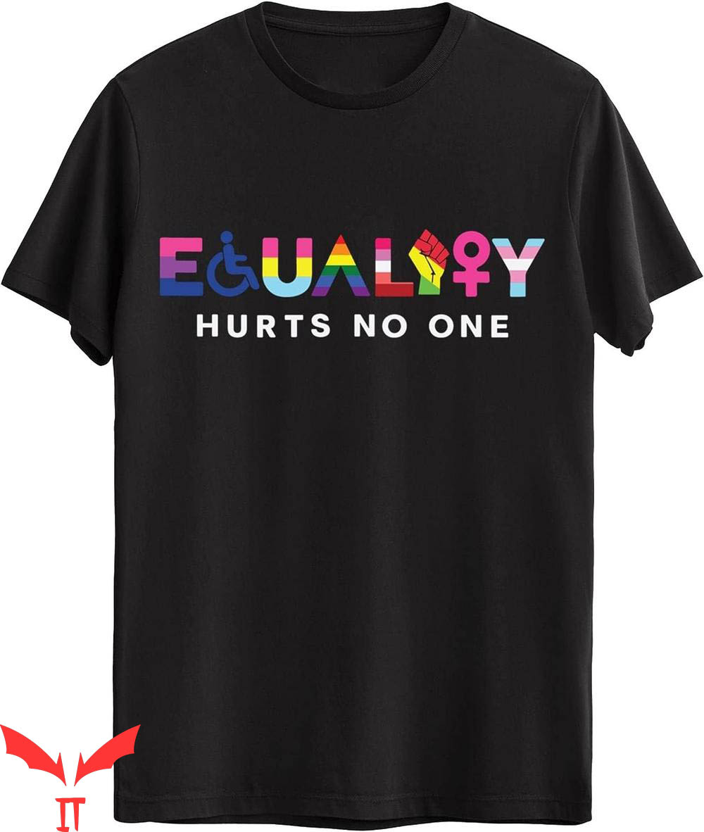 Ally Pride T-Shirt Equality Hurts No One Human Rights Ally Pride T-Shirt Equality Hurts No One Human Rights
