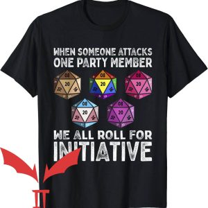 Ally Pride T-Shirt Someone Attacks One Party Member