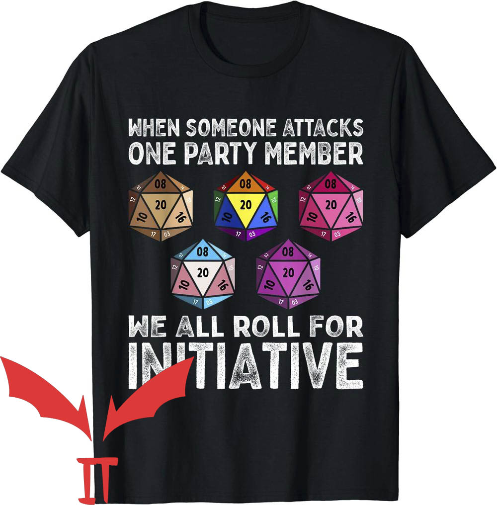 Ally Pride T-Shirt Someone Attacks One Party Member Ally Pride T-Shirt Someone Attacks One Party Member