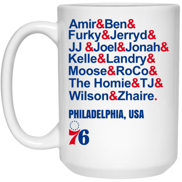 Amir & Ben & Furky & Jerryd Philadelphia USA 76 Mug